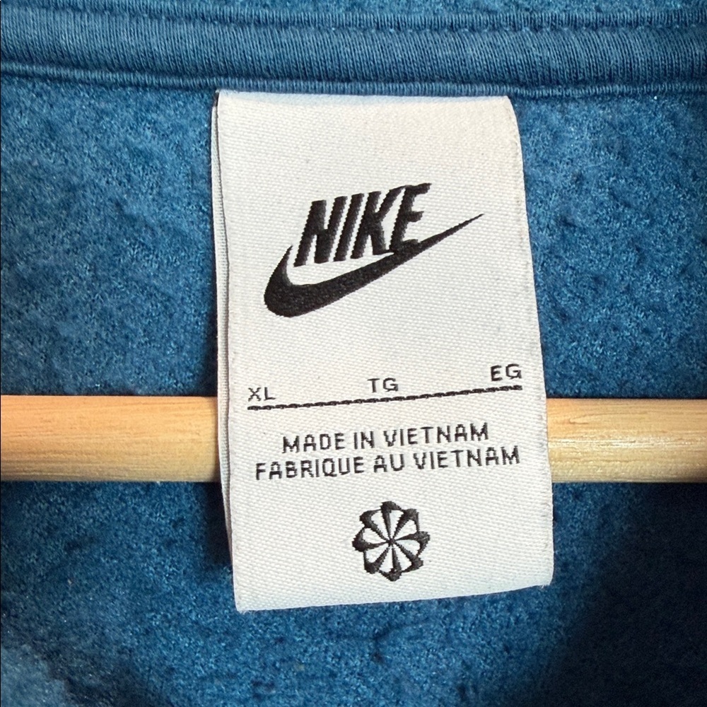 Nike Kids Blue Fleece Jacket - Picture 3 of 4